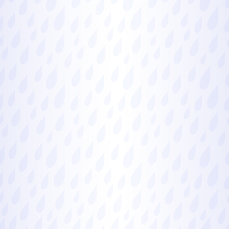 Falling rainy droplets pattern in light blue and gray hues, seamless vector illustrationのイラスト素材