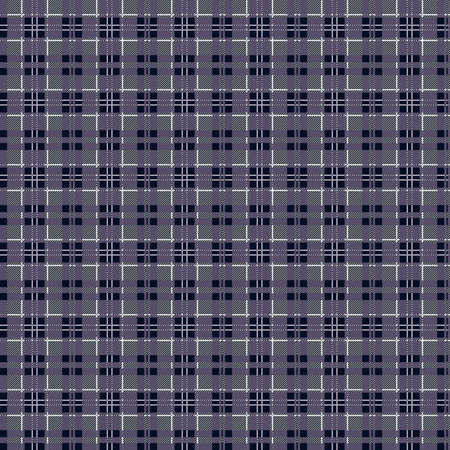 Muted tartan Scottish seamless pattern in blue gray hues, texture for tartan, plaid, tablecloths, clothes, bedding, blankets and other textileのイラスト素材