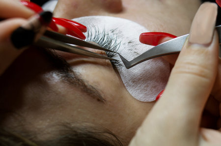 cosmetic procedure for eyelash extension