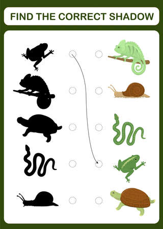 Children's educational mathematical addition game with reptiles. vector illustrationのイラスト素材