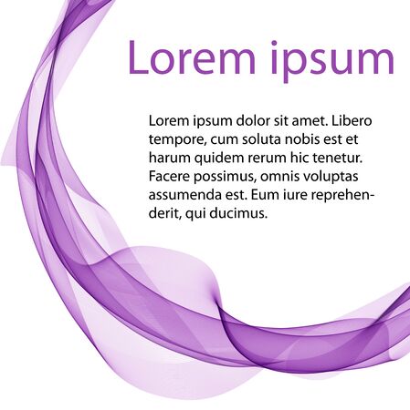 Abstract background with purple circlesのイラスト素材