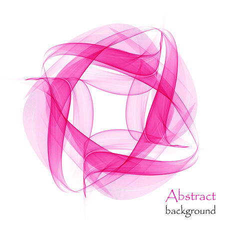 Abstract background with pink line.のイラスト素材