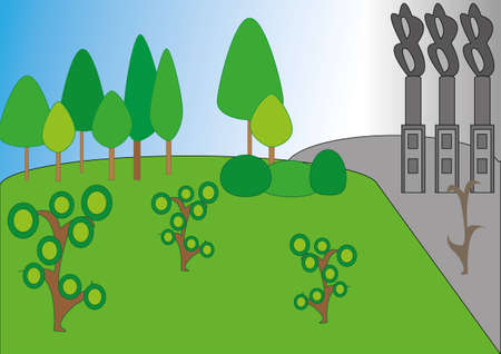 ecologyのイラスト素材