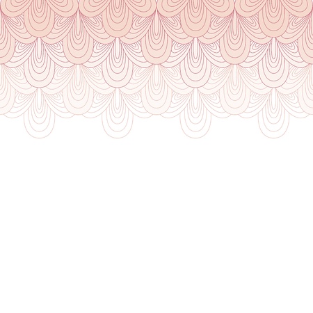 Pink tender background with abstract traceryのイラスト素材