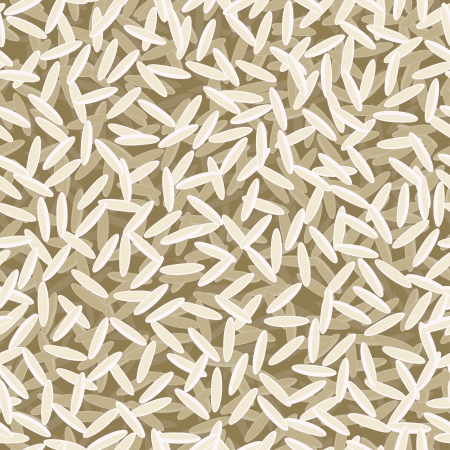 vector rice seamless patternのイラスト素材