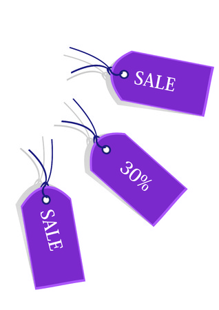 New summer collection labels.のイラスト素材