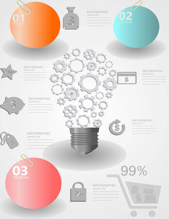 Education info graphic designのイラスト素材