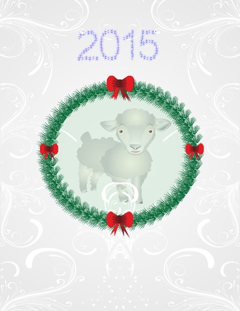 Christmas glitter balls on the pink background. Vector illustrationのイラスト素材