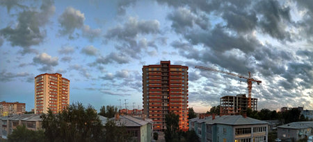 building, city, architecture, sky, urban, house, skyscraper, tower, construction, apartmentの写真素材