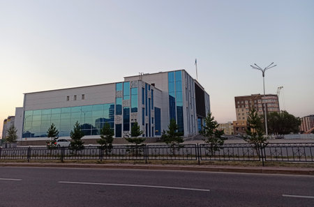 city, building, architecture, road, street, urban, office, business, buildingsの写真素材