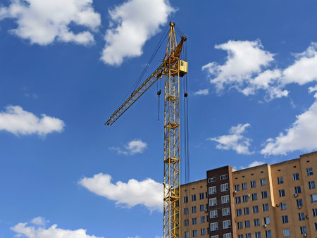 building under constructionの写真素材