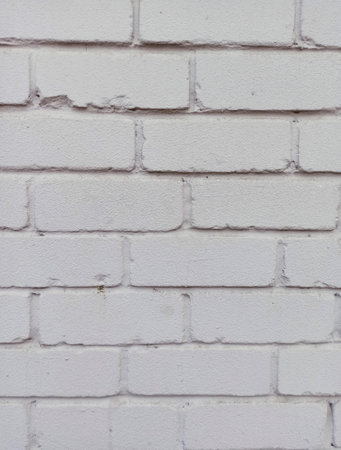 White brick wall texture. Background and texture for graphic design or wallpaper.の写真素材