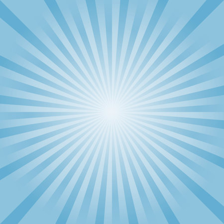 Abstract Blue rays background. Vector. EPS 10 cmykのイラスト素材