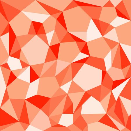 Abstract Orange polygonal background.のイラスト素材