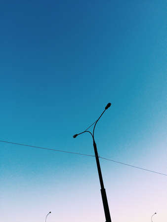 Natural backgrounds, color landscape, sunset skyの写真素材