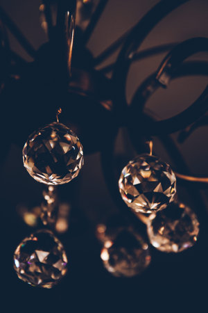 chandelier in the interior