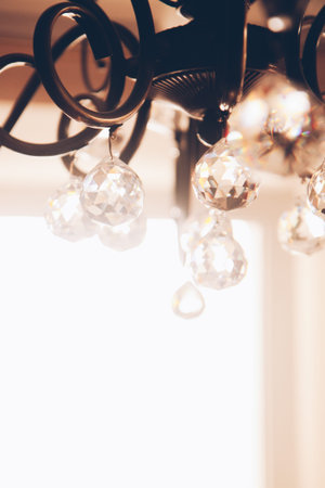 chandelier in the interior