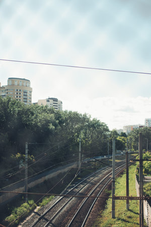 Color landscape photography, the texture of nature in the urban spaceの写真素材