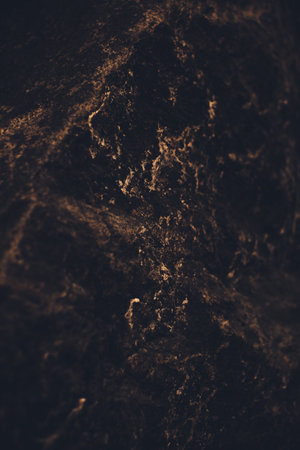 Stone texture in warm colors, close-up of the mountain landscapeの写真素材