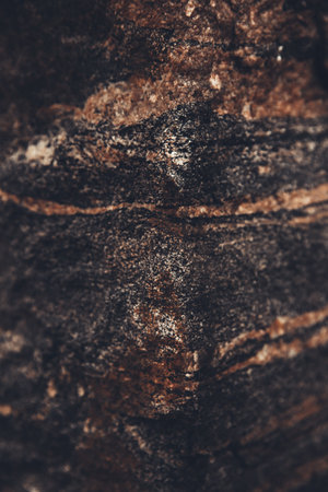 close-up rock texture, stone pattern and abstraction on the rocks of the mountainsの写真素材