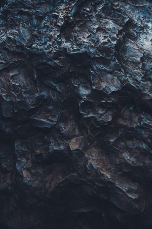 close-up rock texture, stone pattern and abstraction on the rocks of the mountains