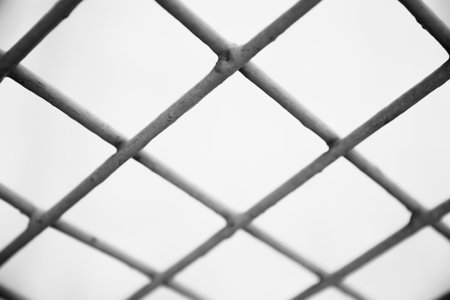 Black and white abstract wall and urban environment texturesの写真素材