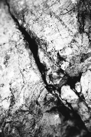 abstract rocky background, mountains and texture elements of stones close-up, black and white...