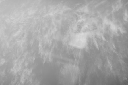abstract clouds, neutral colorless sky, blurry and very fuzzy
