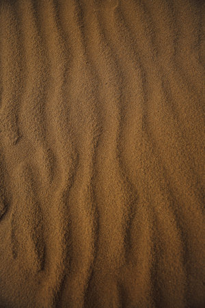 patterns on the sandy beach, beautiful natural background