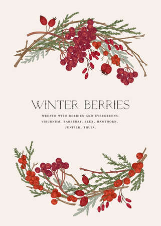 Seamless pattern with blooming hawthorn. Hawthorn flower twigs. Vintage vector illustration. colorful.のイラスト素材