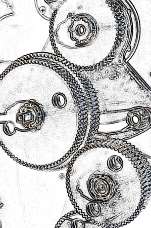 Textures, background, Backgrounds, metal, gear, details, detail,の写真素材
