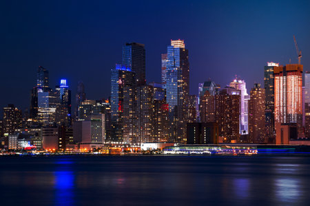 night city skylineの写真素材