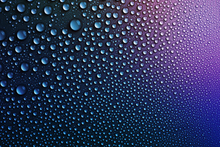Water drops texture background, gradient designの写真素材