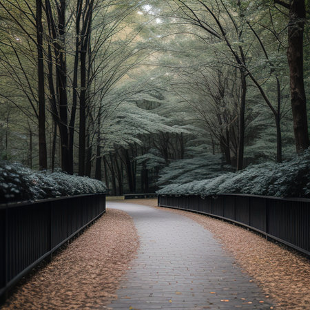 Dark park, grunge imageの素材