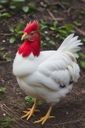 chicken hatched from eggの素材