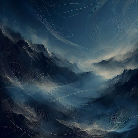 Abstract navy blue color Wall Background with Scratchedの素材