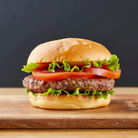 Sausage Burger (hotdog ham)の素材