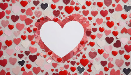 Heart Shape Mix Collage Conceptの素材