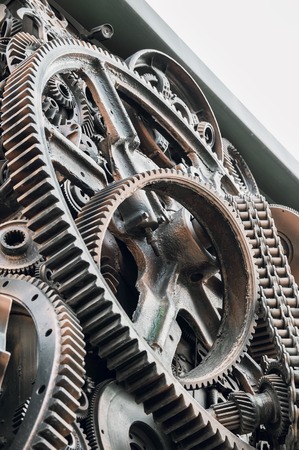 decorative metal elements close-upの写真素材