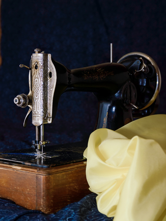 Hand sewing machineの写真素材