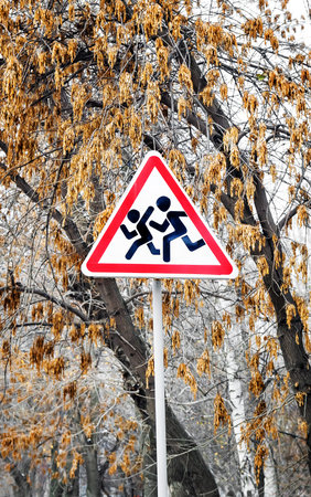 road signs on the streetの写真素材