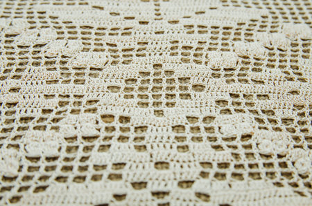 Crochet backgroundの写真素材