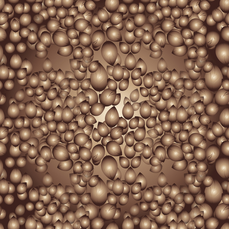 Beautiful seamless pattern. Modern background.のイラスト素材