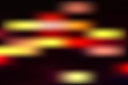 Bright colored blurry spots on a black background. Vector illustration.のイラスト素材