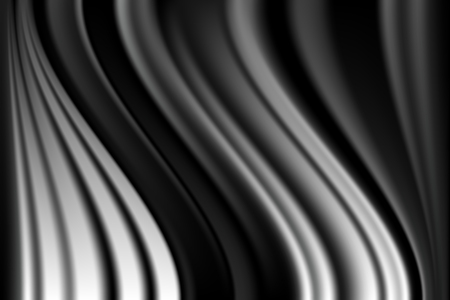 black and white blurry waves and curved lines backgroundのイラスト素材