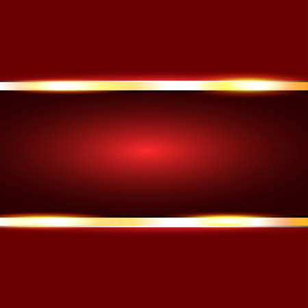 Red gradient background with luminous lines. Place for text.のイラスト素材