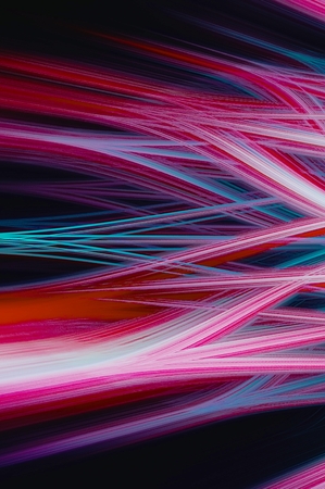 Abstract background element. Information technology concept. Multicolor on black.の写真素材