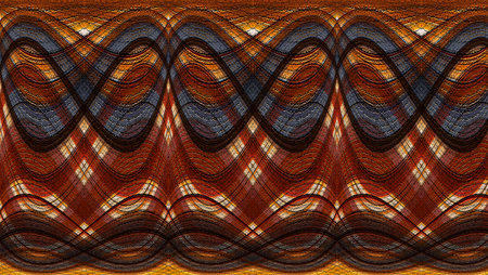 Luxury colorful ethnic pattern , with brown and gray patterns.