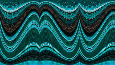 Abstract pattern with multicolored wavy lines. Textural fashion backdrop.