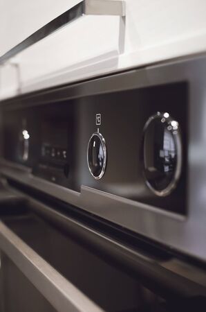 Built-in appliances, close-up. The concept of modern cuisine.の写真素材